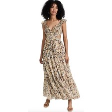 Astr the Label  Primrose Floral Maxi Dress Medium Beach Boho Fairy Whimsy