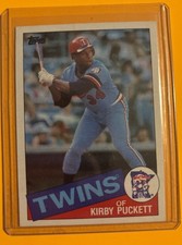 KIRBY PUCKETT Rookie Card RC 1985 Topps #536 EX or Better Centered HOF