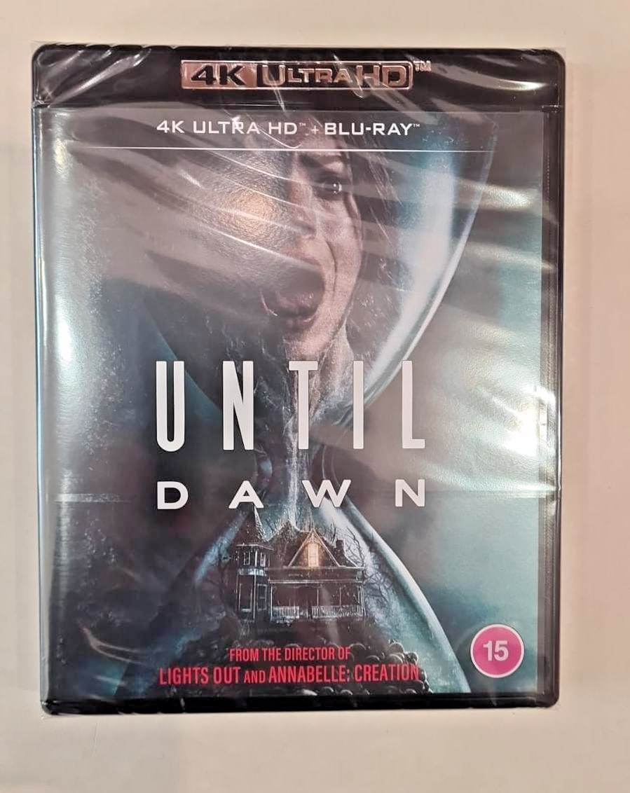 4K UHD BLU-RAY    UNTIL DAWN     BRAND NEW SEALED UK STOCK