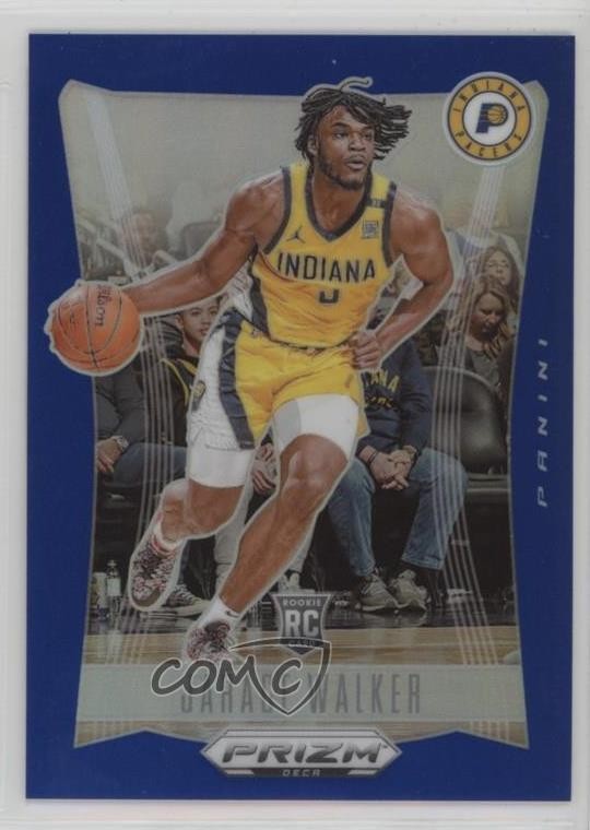 2023-24 Panini Prizm Deca Blue Prizm 135/149 Jarace Walker #201 16zo