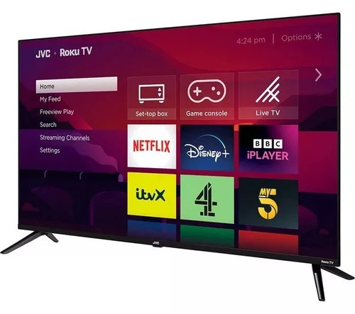 JVC LT-43CR330 Roku TV 43" Smart Full HD HDR LED TV Boxed - Picture 5 of 6