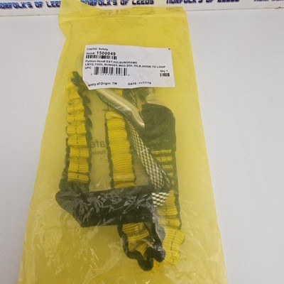 Python Sicherheitswerkzeug Bungee Medium 3 Pfund Haken zu Schlaufe 75 cm M