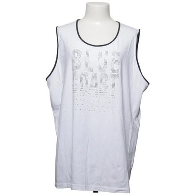 Via Appia Due, Tank­top, Größe: 52, Weiß/Schwarz, Baumwolle/Elasthan, Print #OE6