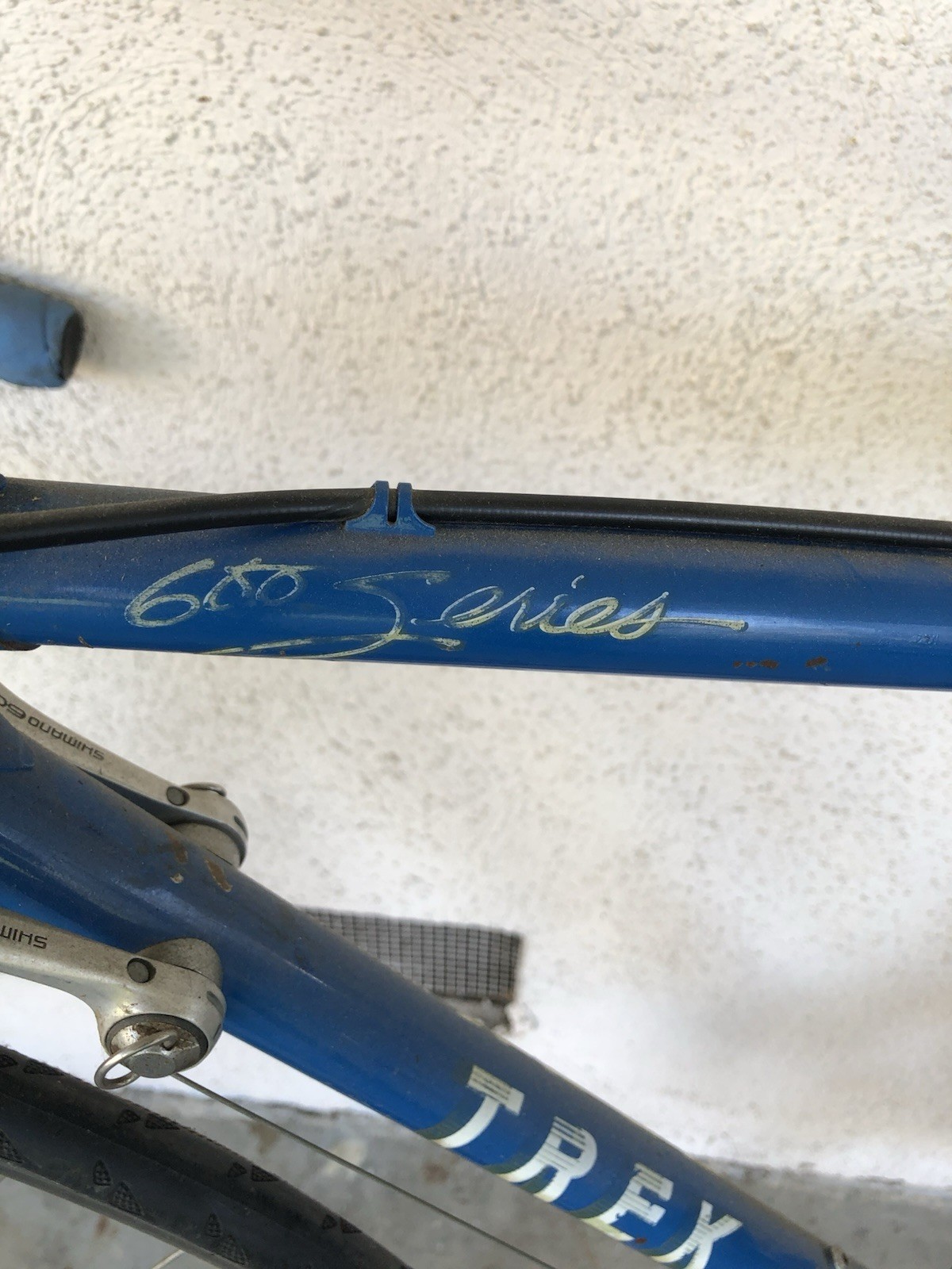 Trek 600 Series Blue 700C Aluminum Road Bike Caliper Brakes 
