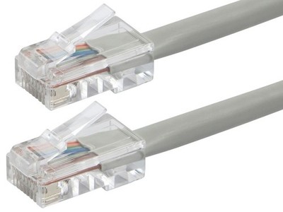 Monoprice Cat6 Ethernet Patch Cable - 50 Feet - Gray, RJ45, 550Mhz, UTP, 24AWG