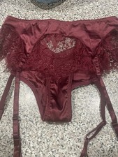 Vintage Fredrick  s Of Hollywood Garter With Crotch Panty