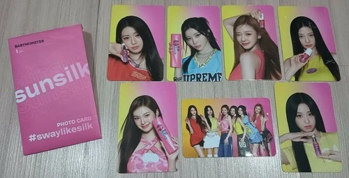 Babymonster x Sunsilk Thailand PC Photo Card AHYEON CHIQUITA ASA RUKA RITA RORA