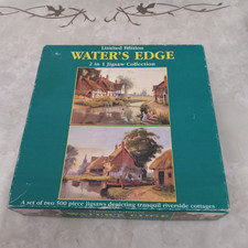 Puzzle WHSMITH FEVA Water's Edge 2 x 500 Teile vollständig