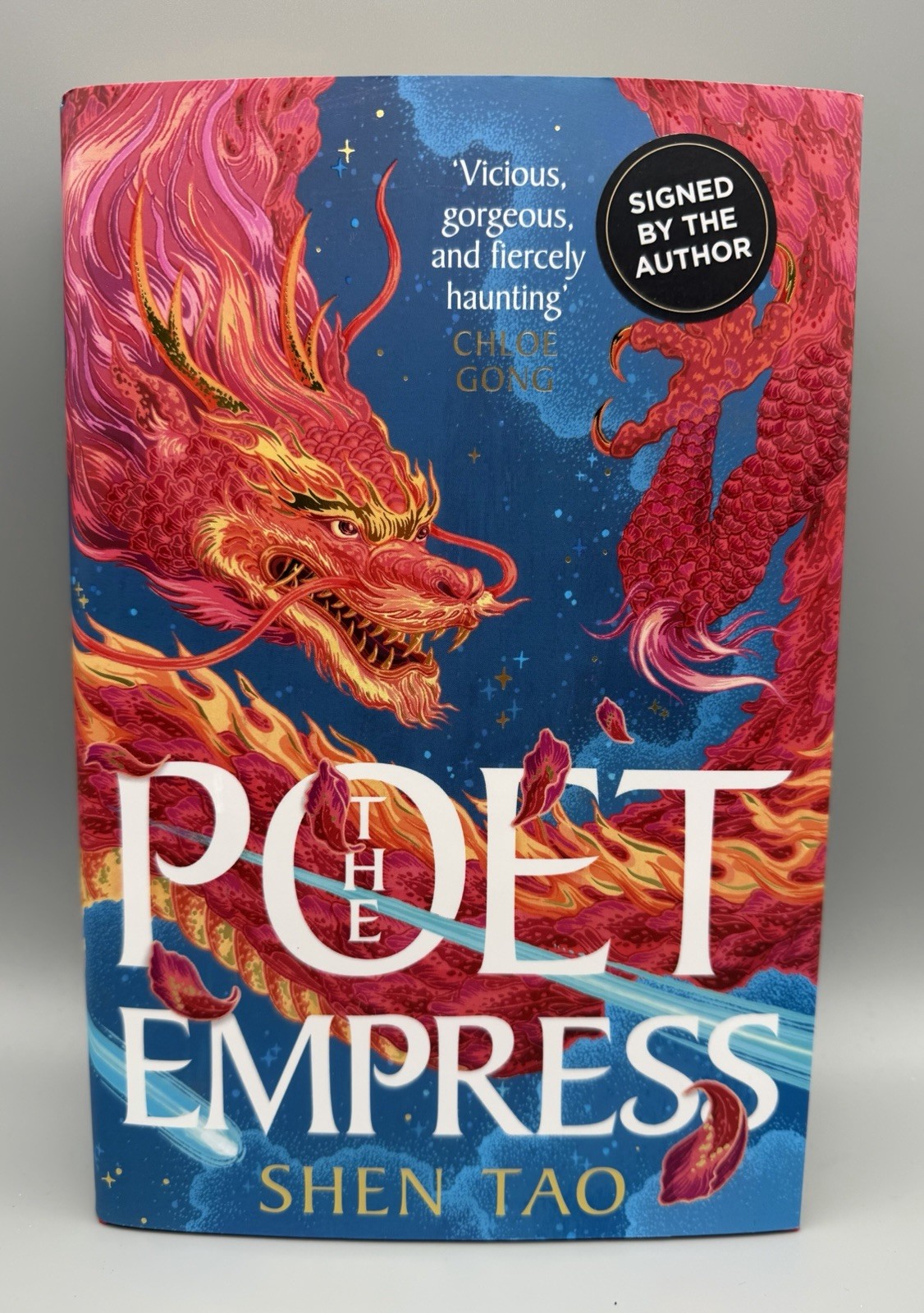 SIGNED - The Poet Empress By Shen Tao New 1st Edition Hardback