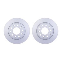 2 Bremsscheiben Voll Ø 70 Mm 10 Mm Hella FüR U.A. Alfa Romeo Giulietta