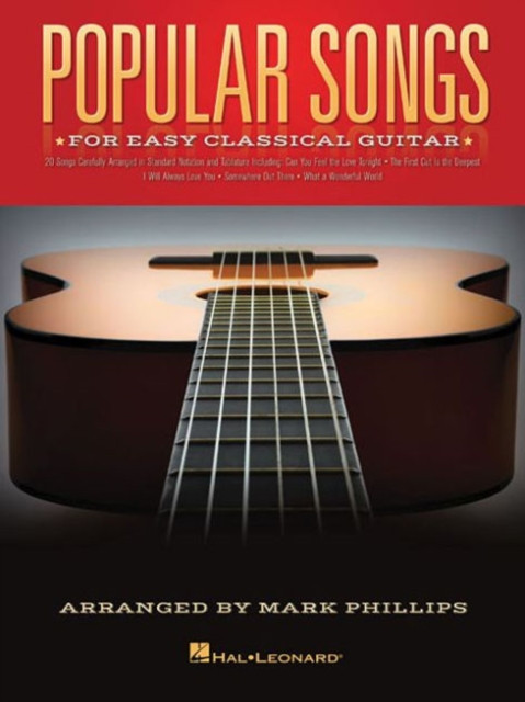 Popular Songs For Easy Classical Guitar (Book)