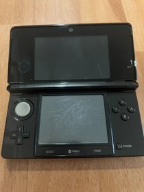 NINTENDO 3DS COSMO BLACK CTR-001: TESTED / WORKING