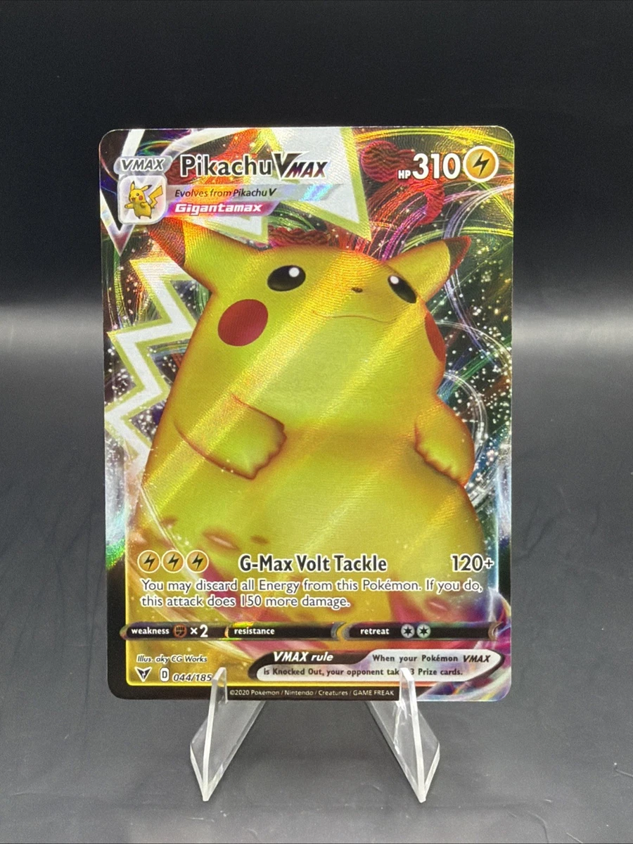 Las mejores ofertas en Cartas de JCC Pokémon Pikachu VMAX | eBay