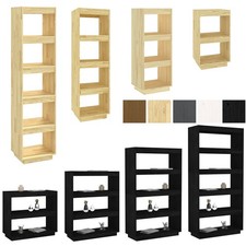 Bücherregal Raumteiler Massivholz Kiefer Büroregal Aufbewahrungregal Standregal