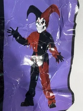 California Costumes Wicked Evil Jester Child Costume Large - Sz 8-14 NO MASK