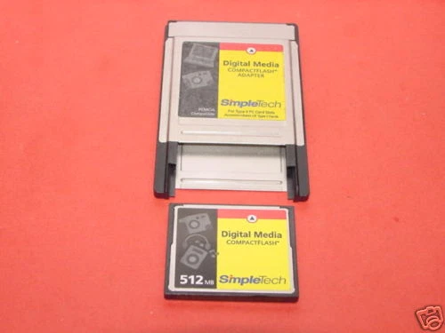 512MB CF CompactFlash Memory Card/Adapter