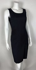 Lafayette 148 Women’s Wool Blend Sheath Dress Lined Sz 2 Sleeveless Work Career