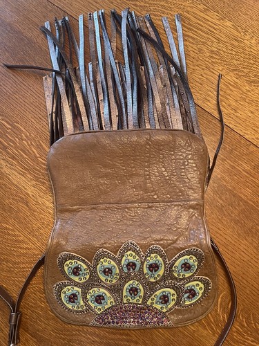 Kippy’s Fringe Bag w/ Swarovski Crystals - Picture 2 of 7