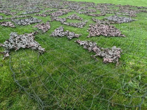 Genuine British Army Woodland Camo Net Camouflage Netting - Various Sizes - Picture 6 of 13