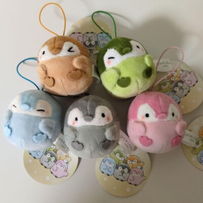 Koupen-chan SET Colorful Mini Mascot Toy Plush 5cm Parade