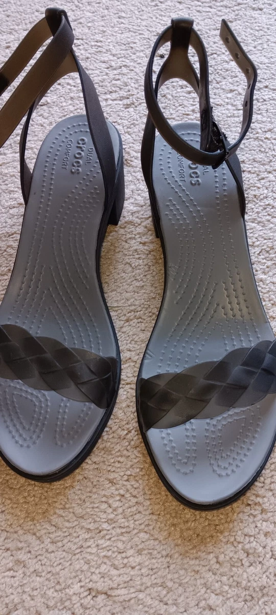 Black Custom Crocs 11W