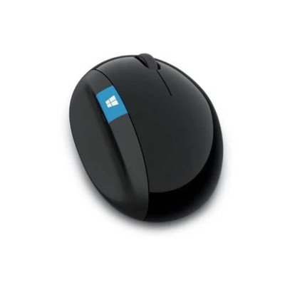 Microsoft Sculpt ergonomische kabellose RF-Maus schwarz - L6V-00010