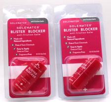 2X Solemates Blister Blocker Anti Friction Balm 0.15oz Natural & Effective
