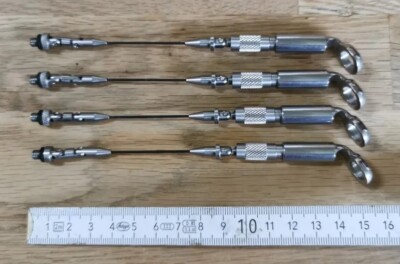 4 × Solar Tackle Titanium Indicator Arms - 1. SERIE! - Bissanzeiger Karpfen Wels
