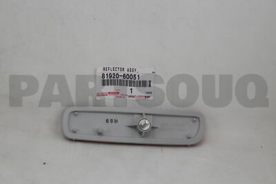 8192060051 Genuine Toyota REFLECTOR ASSY, REFLEX, LH 81920-60051