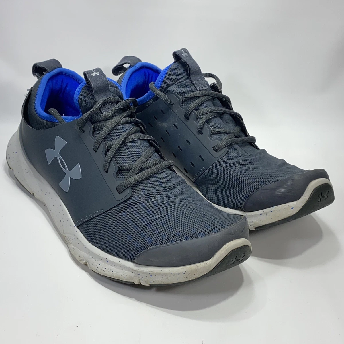 Under Armour Mens Drift RN 1274072 008 Gray Running Shoes Sneakers