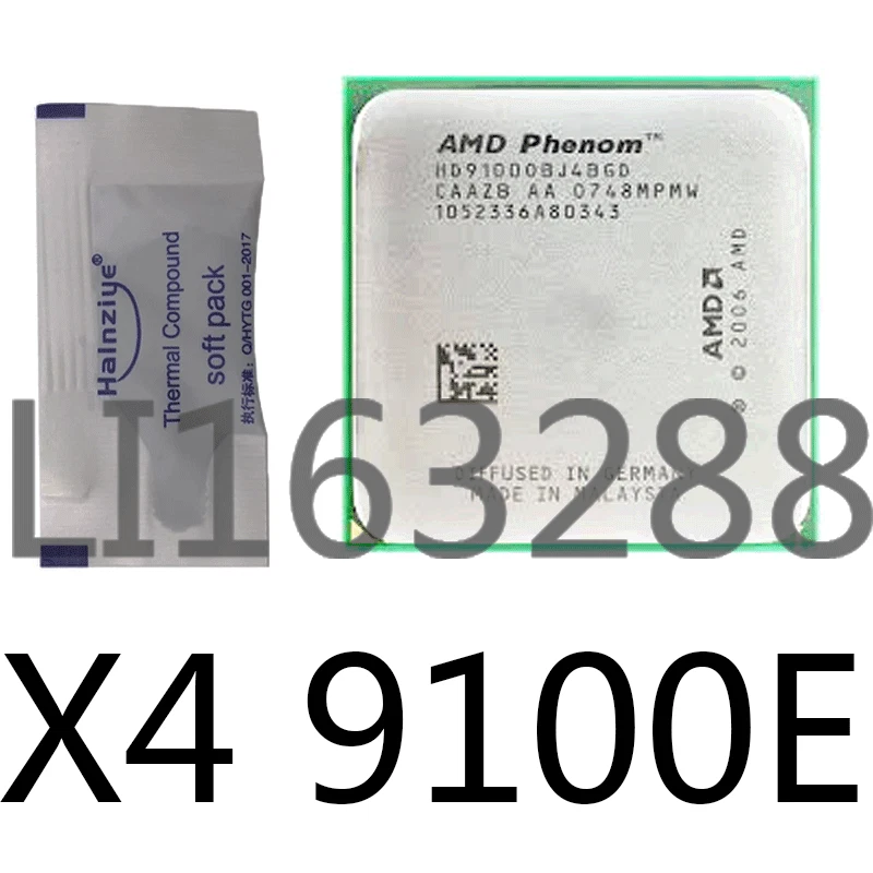 AMD Series X4 9100E X4 9150E X4 9350E X4 840T X4 B95 AMD CPU Processor - Image 3 of 4