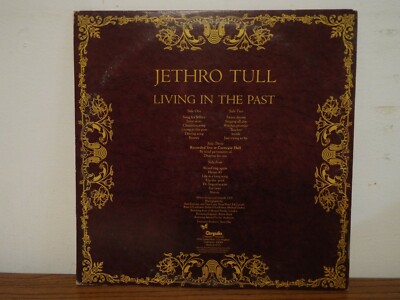 JETHRO TULL LIVING IN THE PAST 1972 ROCK 2XLP VINYL ALBUM | eBay