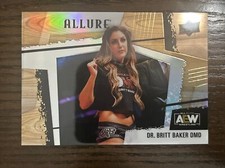 2022 Upper Deck Allure AEW Table #109 Dr. Britt Baker DMD