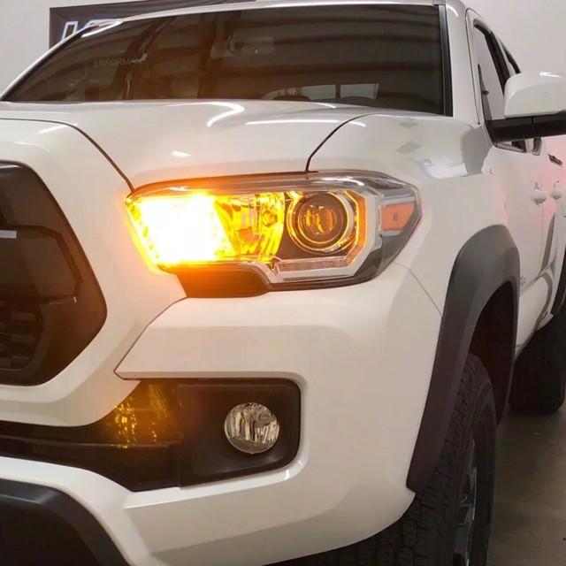 3157 16-SMD LED Amber Front Turn Signal Lights Bulbs For 2000-2020