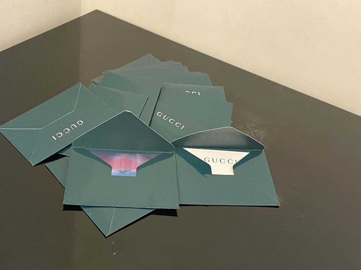 Gucci Small Holiday New Year Party Gift Money Favor Invitation