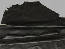 BLACK COWHIDE LEATHER UPHOLSTERY HIDE- #3435 Upholstery, Cars, Bags