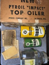 Vintage NOS Pyroil Impact Top Oiler
