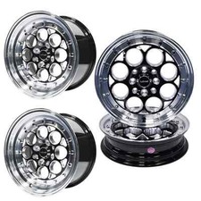Vms Racing Rear Front Polished Lip Revolver Wheels 15x3.5 13x8 4x100 20 Et Vms Racing Rear Front Polished Lip Revolver Wheels 15x3.5 13x8 4x100 20 Et