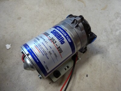 SHURFLO DIAPHRAGM PUMP MODEL 8000-553-800 24v 1.25 gpm