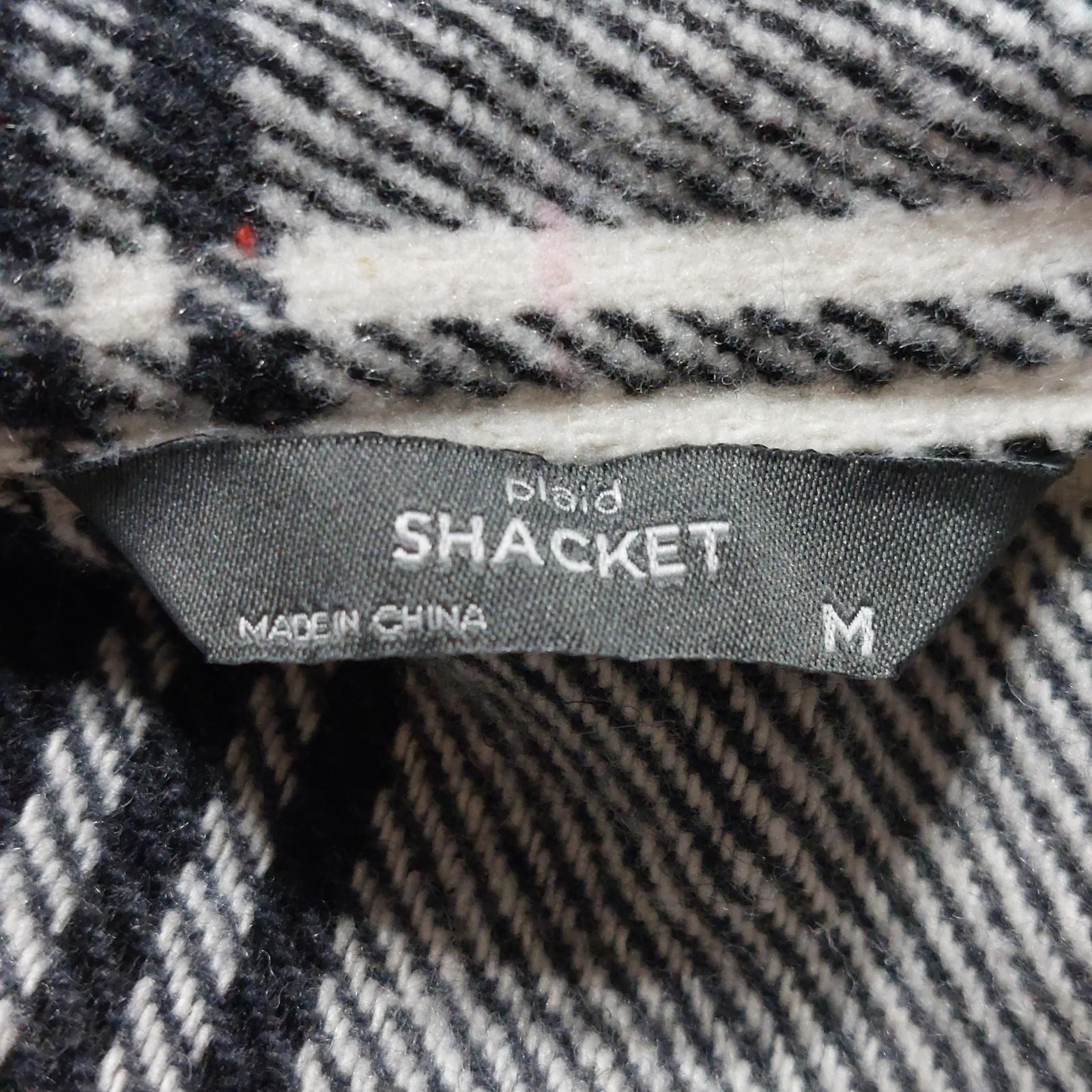 MEMBERS MARK BUTTON DOWN OVERSIZED PLAID SHACKET … - image 7