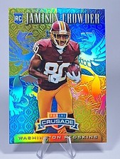 2015 Panini Rookies & Stars Jamison Crowder Crusade Rookie Refractor Card!. rookie card picture