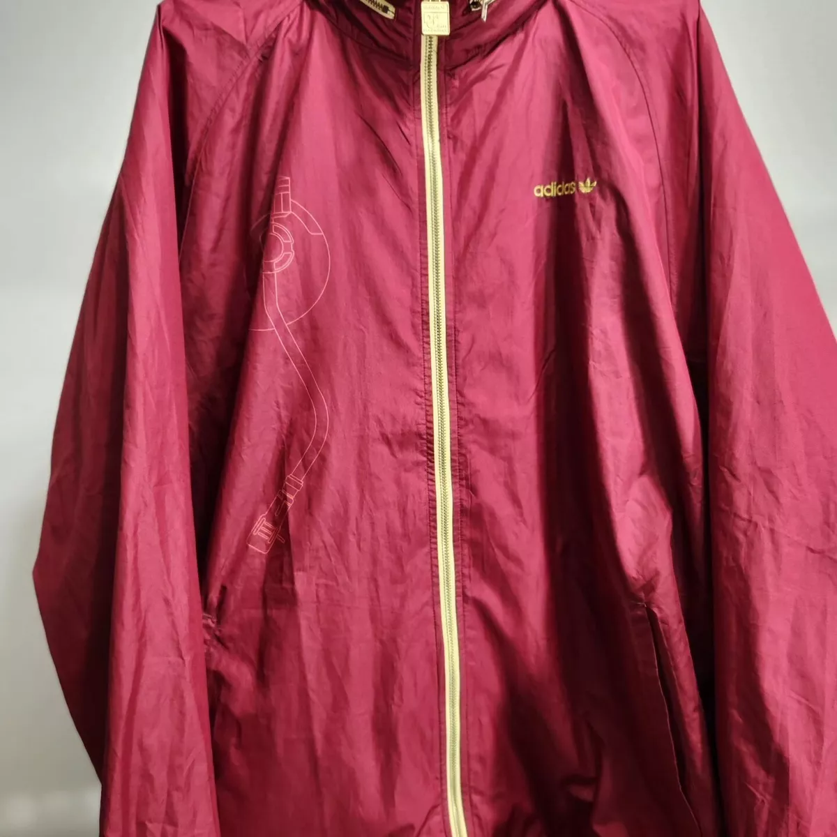 Rare Adidas Def Jam Recordings Collection Rain Jacket XL Vintage