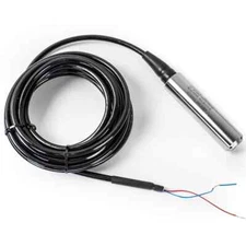 24V Liquid Water Level Sensor 0 10V 4 20ma RS485 Submersible 1m/2m/3m/4m/5m 0-5m