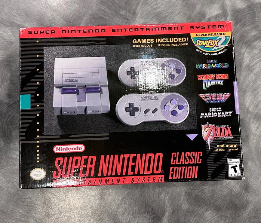 NINTENDO Classic Mini: Super Nintendo Entertainment System *BOX