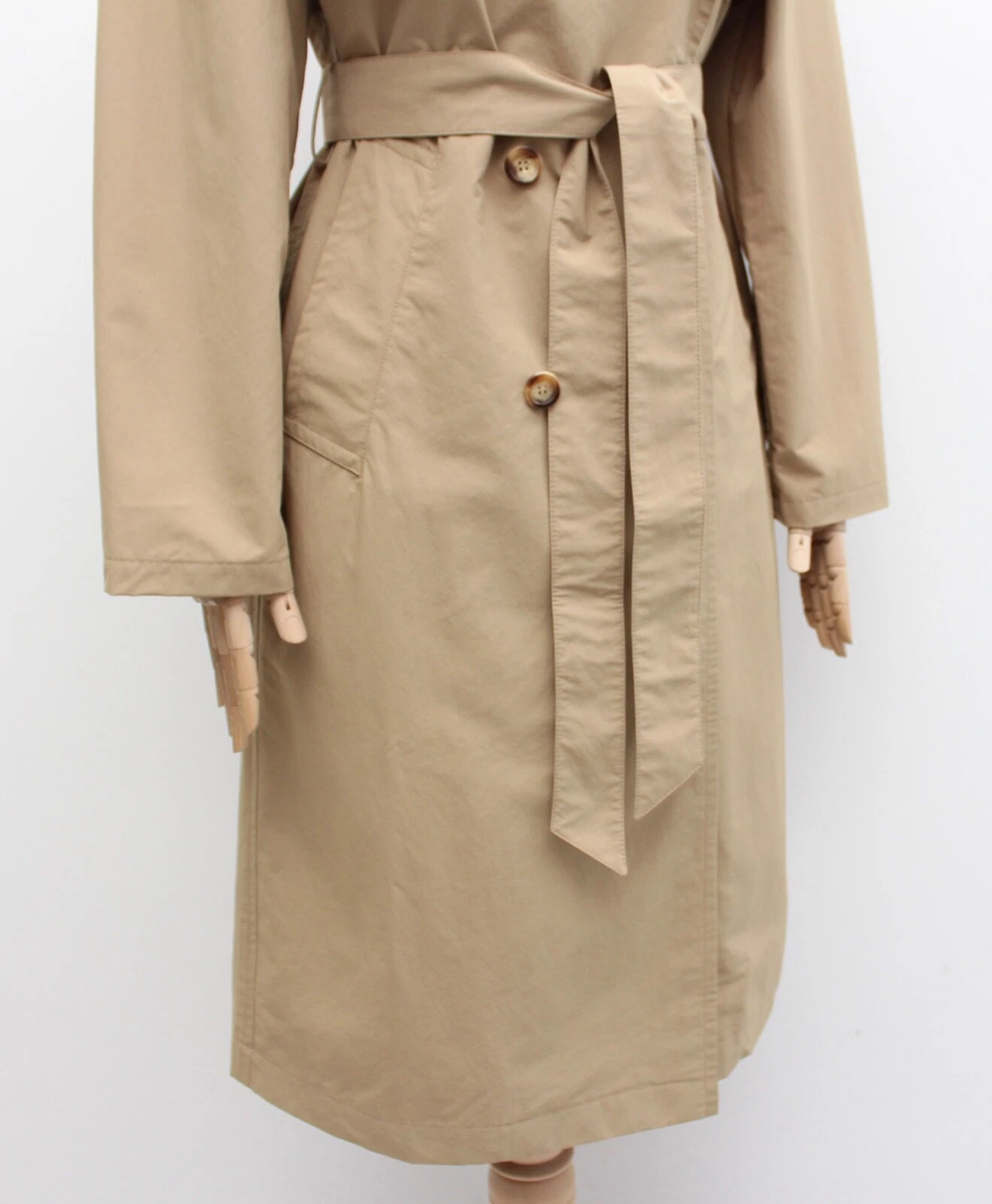 Nuovo con etichetta! Autentico trench lungo donna MONCLER Stibiden RARO taglia 1 ~S M