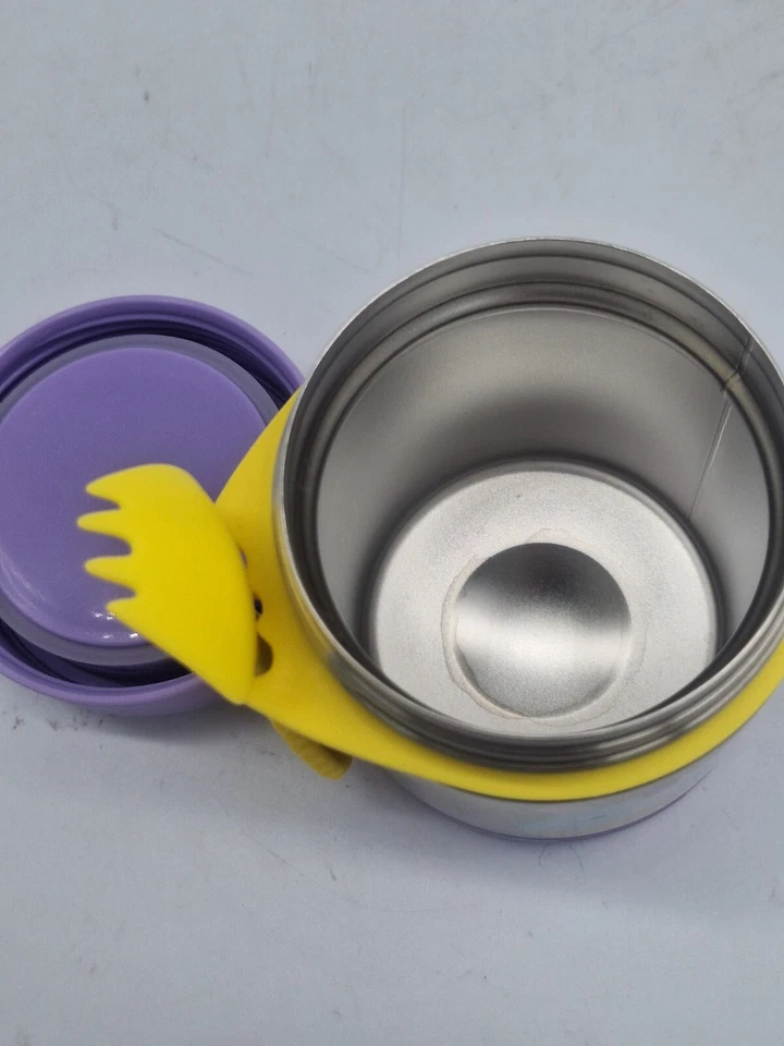 Contenedor aislante de alimentos para bebés de 11 oz con cerdo Skip-Hop-Zoo Unicornio arco iris púrpura Foto 2 de 4