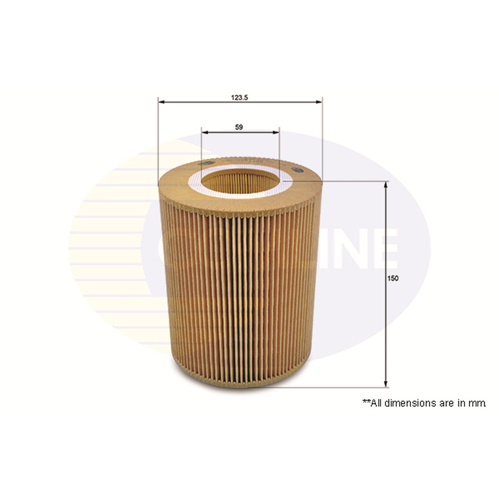 Genuine Comline Air Filter - EAF070