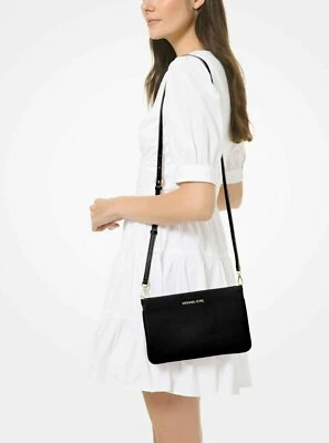 MICHAEL KORS TASCHE JET SET TRAVEL LG TRIPLE GSST XBody schwarz 35S0GTVC9L - Bild 1 von 4