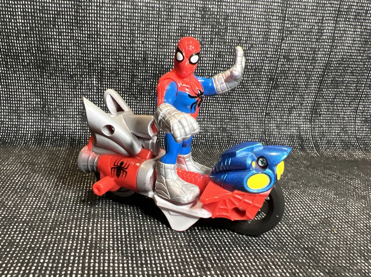Hasbro Imaginext Marvel Super Hero Spider Man Motorcycle Bike Spiderman