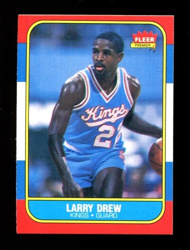 1986 Fleer #25 Larry Drew Set Break
